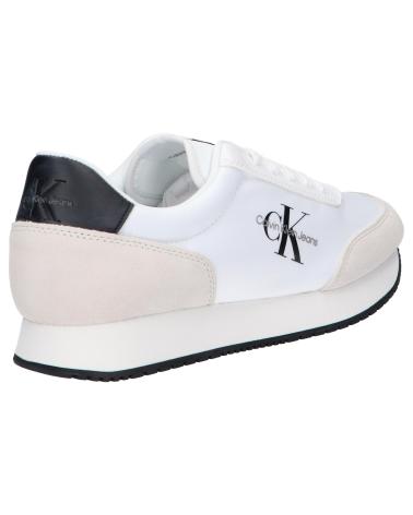 Man Zapatillas deporte CALVIN KLEIN YM0YM00683 RUNNER SU-NY MONO 0K4 WHITE-BLACK