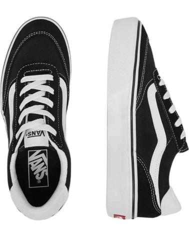 VANS OFF THE WALL SCARPE VANS OLD SKOOL PLATFORM NERE DONNA NEGRO