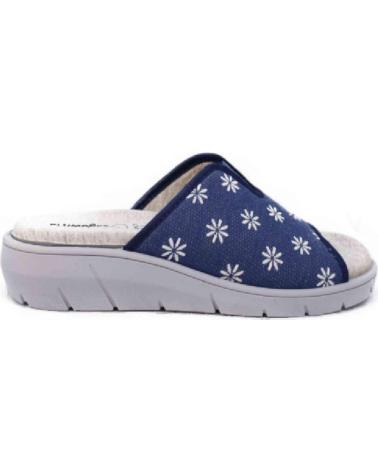 PLUMAFLEX ZAPATILLAS DE CASA EN PARA MUJER AZUL