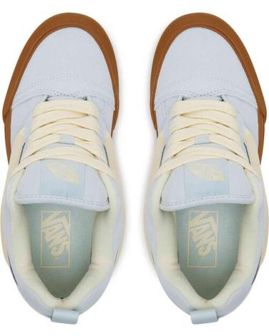VANS OFF THE WALL SCARPE VANS OLD SKOOL GUMSOLE DA DONNA AZUL