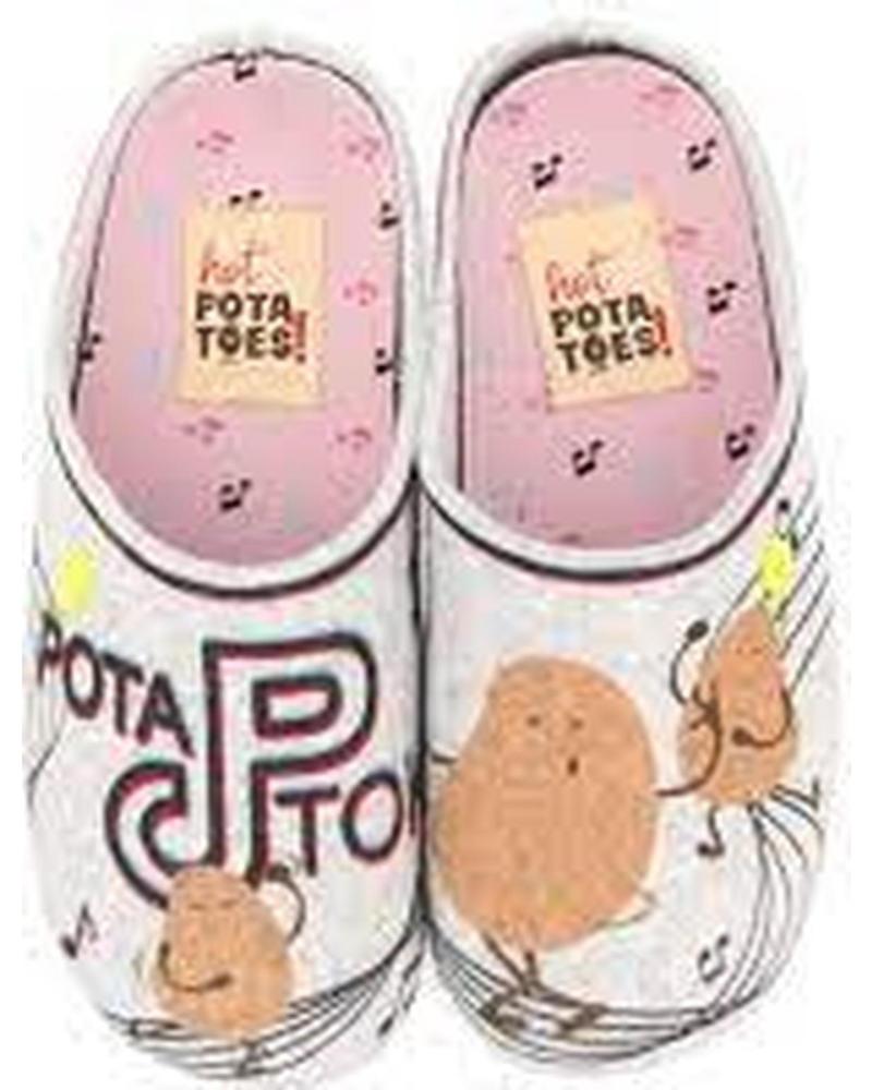 Calzado de casa HOT PATATOES  de Mujer ZAPATILLAS DE CASA HOT POTATOES 64655  ROSA