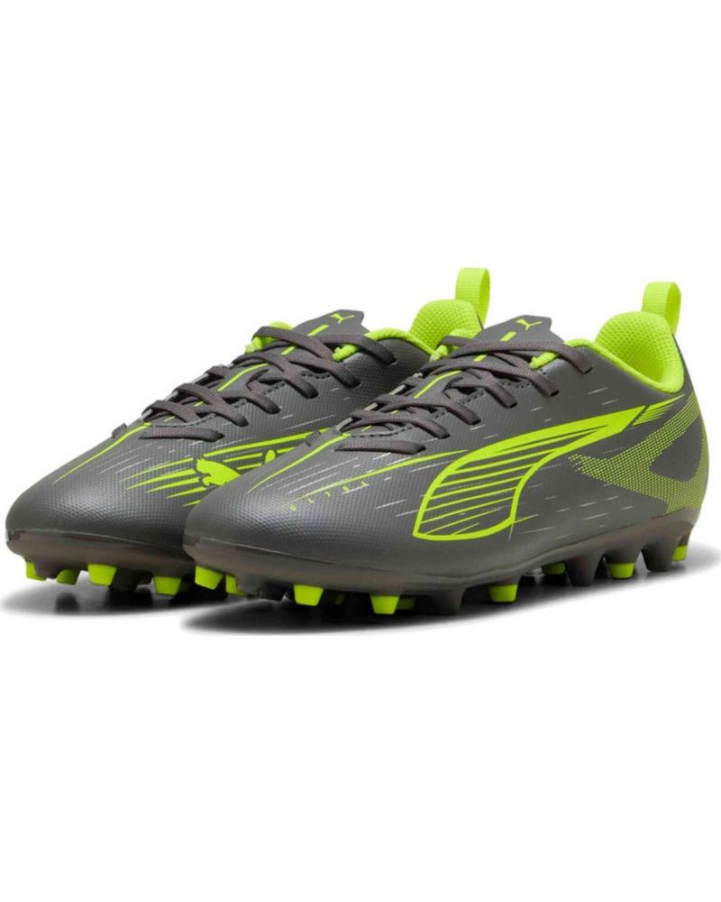 PUMA SCARPE DA CALCIO ULTRA 43 FG/AG 892238 MATTE AGED SILVER-YELLOW ALERT-PUMA SILVER