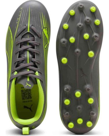 PUMA SCARPE DA CALCIO ULTRA 43 FG/AG 892238 MATTE AGED SILVER-YELLOW ALERT-PUMA SILVER