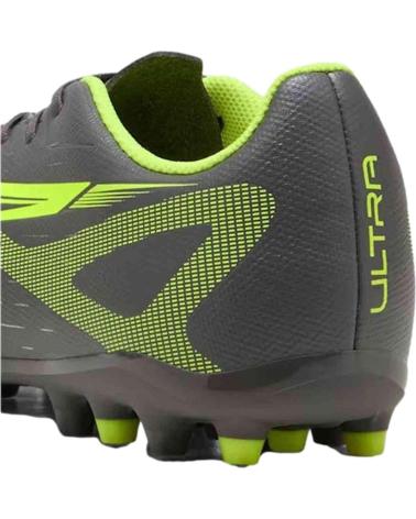 PUMA SCARPE DA CALCIO ULTRA FG, RIF: 892258, ARGENTO E GIALLO MATTE AGED SILVER-YELLOW ALERT-PUMA SILVER