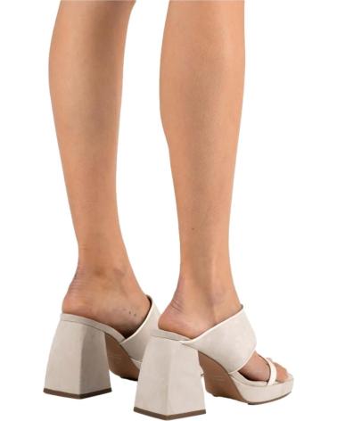 MIM MULES CON TACCO MIM ECRÙ DA DONNA ECRU