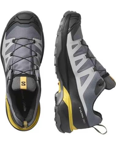 SALOMON ZAPATILLAS DE TREKKING EN PAR CASTLEROCK-BLACK-SPICY MUSTARD