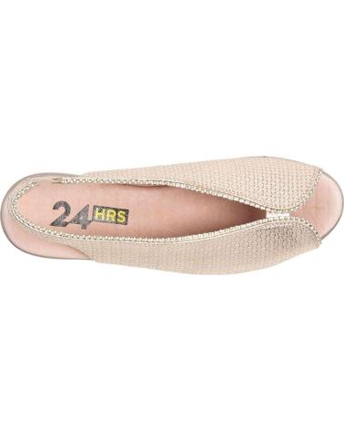 24 HORAS SAPATOS SOCIAIS FEMININOS 24 HORAS VERMELHOS DE SALTO ANABELA RED