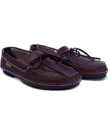 SVELTUS MOCASINES NÁUTICOS DE PIEL CON CORDONES MULTICOLOR