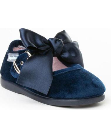 Zapatos de Niña ANGELITOS PANTUFLA CEREMONIA 145 MARINO