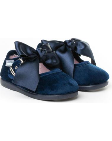 Zapatos de Niña ANGELITOS PANTUFLA CEREMONIA 145 MARINO