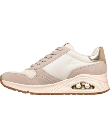 SKECHERS SKECHERS UNO TÊNIS FEMININO BEGE BEIGE