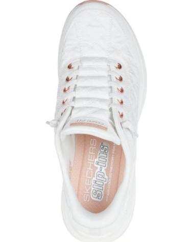 SKECHERS SNEAKERS MUJER CONTOUR FOAM - COZY FIT GOLDER BLANCO