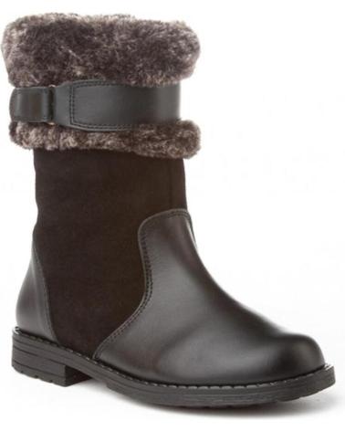 girl boots ANGELITOS BOTAS PIEL 152 NEGRO