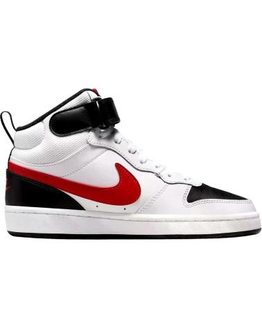 NIKE ZAPATILLAS NINOS COURT BOROUGH MID 2 CD7782 BLANCO