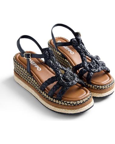 GIOSEPPO SANDALIA MUJER HARCOURT 78112 NEGRO