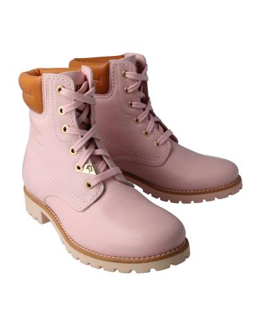 Botines de Mujer PANAMA JACK BOTIN PIEL ROSA MELOCOTON-ROSA