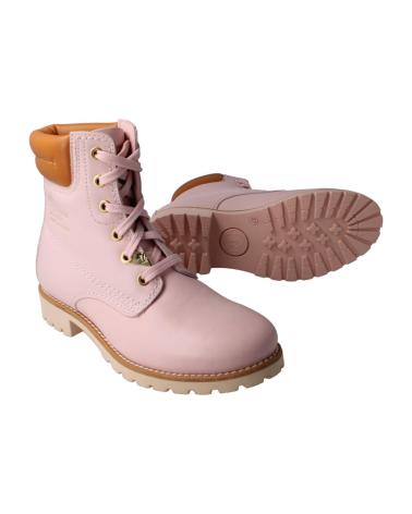 Botines de Mujer PANAMA JACK BOTIN PIEL ROSA MELOCOTON-ROSA