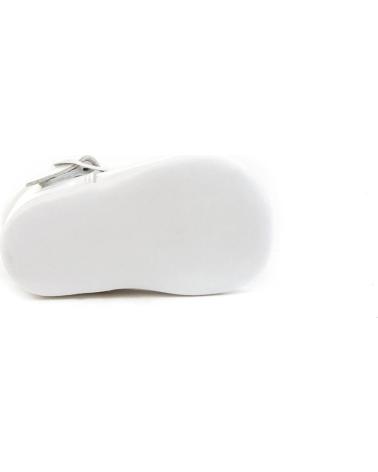 Bébé pour Garçon ANGELITOS ZAPATO PATUCO PIEL 247 BLANCO