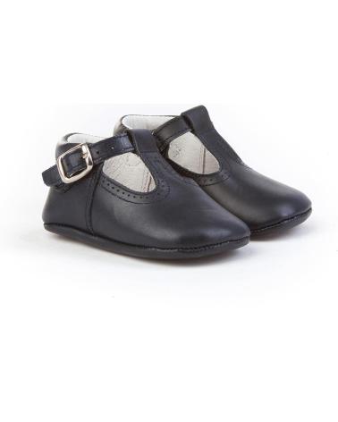 Bébé pour Garçon ANGELITOS ZAPATO PATUCO PIEL 247 MARINO