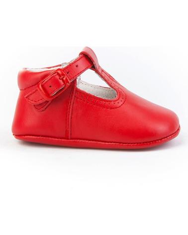 Baby für Junge ANGELITOS ZAPATO PATUCO PIEL 247 ROJO