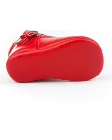 Bebé de Menino ANGELITOS ZAPATO PATUCO PIEL 247 ROJO