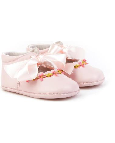 Bebé de Niña ANGELITOS ZAPATO PATUCO PIEL 253 ROSA