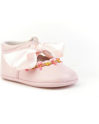 Bebé de Niña ANGELITOS ZAPATO PATUCO PIEL 253 ROSA