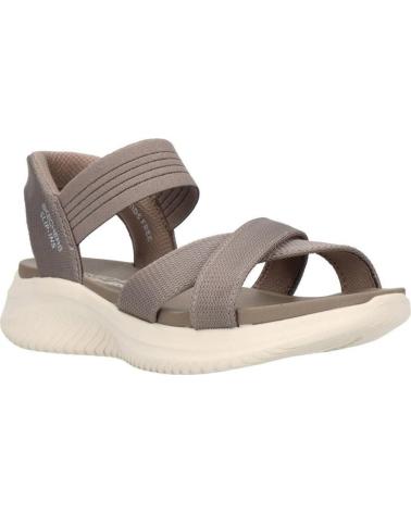 SKECHERS SANDALIAS SLIP-INS ULTRA FLEX 3 0 NEVER BETTER TAUPE 119975- GRIS