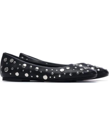 XTI SAPATILHAS XTI PRETAS FEMININAS COM TACHAS NEGRO