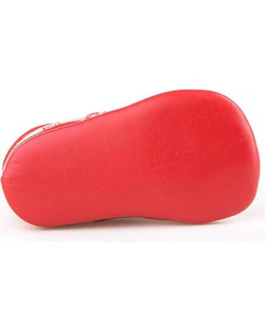 Bebé de Niña y Niño ANGELITOS ZAPATO PATUCO PIEL 256 ROJO