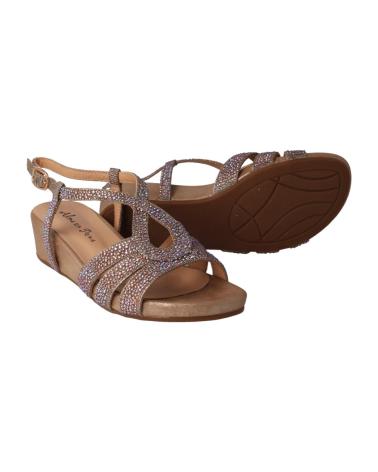 Sandalias de Mujer ALMA EN PENA SANDALIA PEDRERIA BRONCE