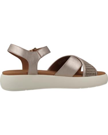 GEOX SANDALIAS D550NF CON TIRAS CRUZADAS Y PLATAFORMA CHAMPAN