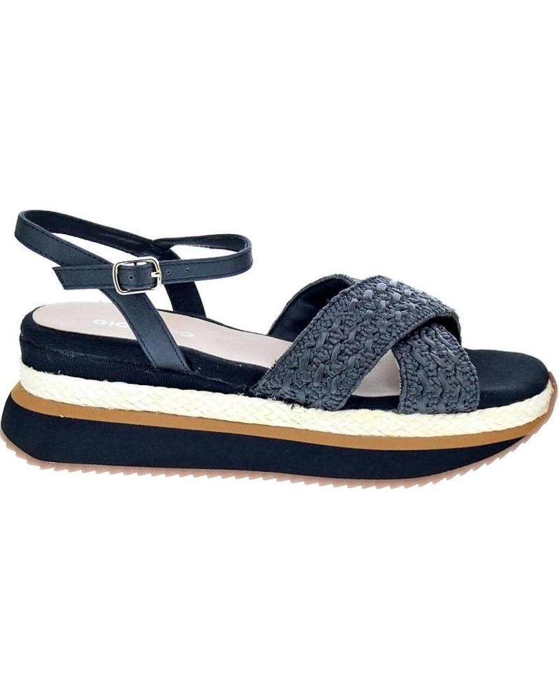 GIOSEPPO SANDALIAS TRAVELIN GIOSEPPO CON PLATAFORMA Y TIRAS CRUZADAS NEGRO