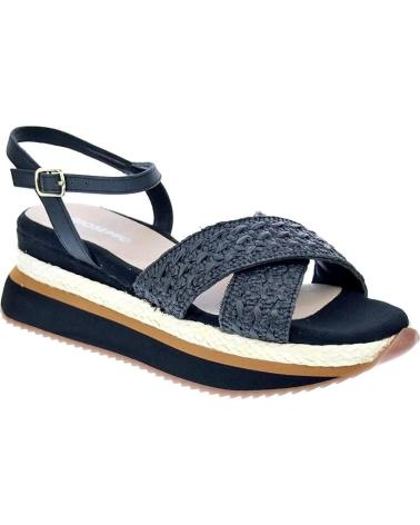 GIOSEPPO SANDALIAS TRAVELIN GIOSEPPO CON PLATAFORMA Y TIRAS CRUZADAS NEGRO