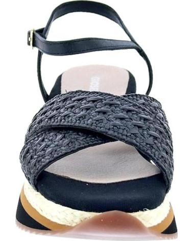GIOSEPPO SANDALIAS TRAVELIN GIOSEPPO CON PLATAFORMA Y TIRAS CRUZADAS NEGRO