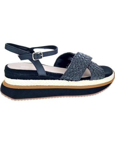 GIOSEPPO SANDALIAS TRAVELIN GIOSEPPO CON PLATAFORMA Y TIRAS CRUZADAS NEGRO