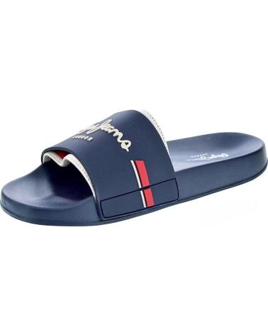 PEPE JEANS PEPE JEANS SLIDER GLAM SLIDES AZUL