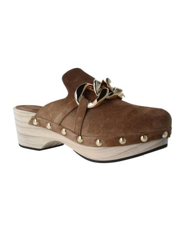 Zuecos de Mujer ALPE ZUECO ADORNO CUERO