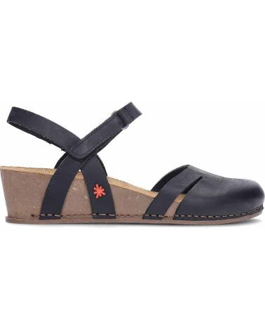 ART SANDÁLIA 1931 I LIVE COM PLATAFORMA DE CORTIÇA BLACK