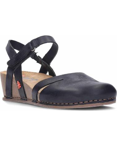 ART SANDÁLIA 1931 I LIVE COM PLATAFORMA DE CORTIÇA BLACK