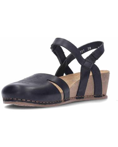 ART SANDÁLIA 1931 I LIVE COM PLATAFORMA DE CORTIÇA BLACK