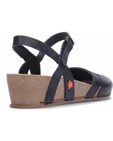 ART SANDÁLIA 1931 I LIVE COM PLATAFORMA DE CORTIÇA BLACK