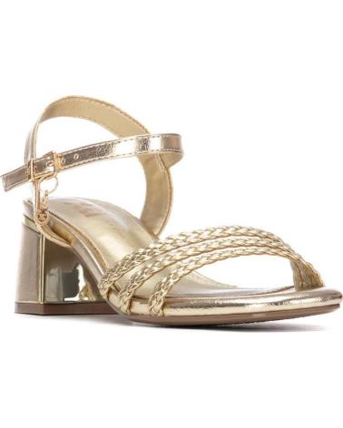 XTI SANDALIAS DE TACON MUJER 145439 ORO DORADO