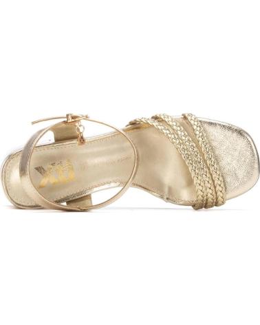 XTI SANDALIAS DE TACON MUJER 145439 ORO DORADO