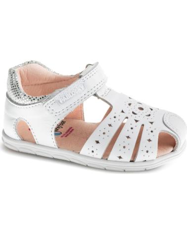 PABLOSKY SANDALIAS BAREFOOT NINA 067000 BLANCO