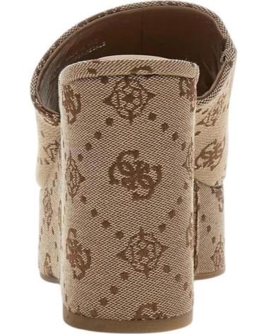 GUESS SANDALIAS DE PLATAFORMA GUESS EVENZA CON LOGO TAUPE