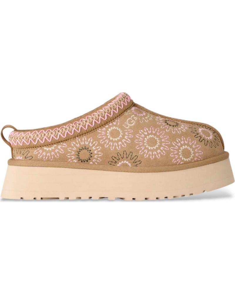 UGG ZUECOS MUJER W TAZZ SUN STITCH ARENA BEIGE
