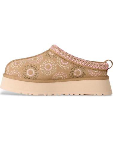 UGG ZUECOS MUJER W TAZZ SUN STITCH ARENA BEIGE