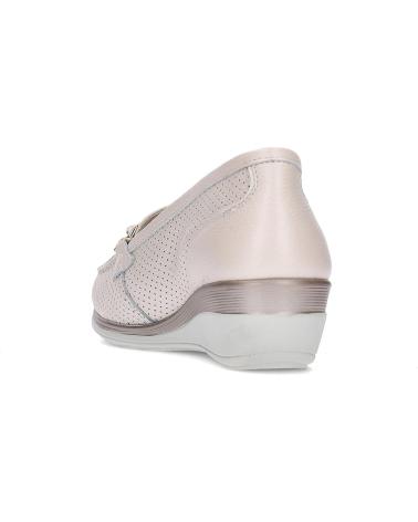 24 HORAS MOCASSINS BAREFOOT 26711 COM DETALHE DE CORRENTE BEIGE