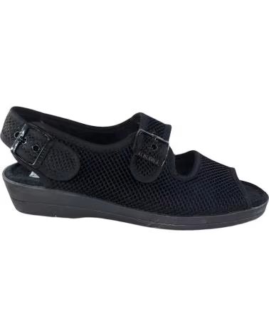 SEVILLAS SANDALIA ENFERMERA EXTRA-CONFORT 4073 NEGRO